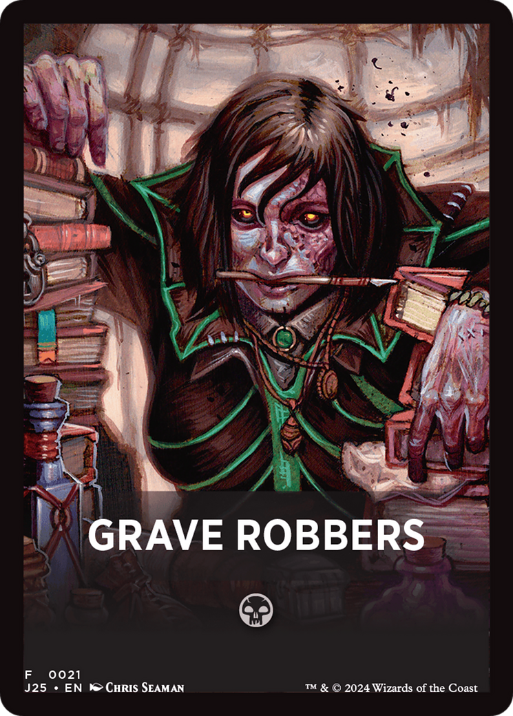 Grave Robbers Theme Card [Foundations Jumpstart Front Cards] | Mega City Incorporated