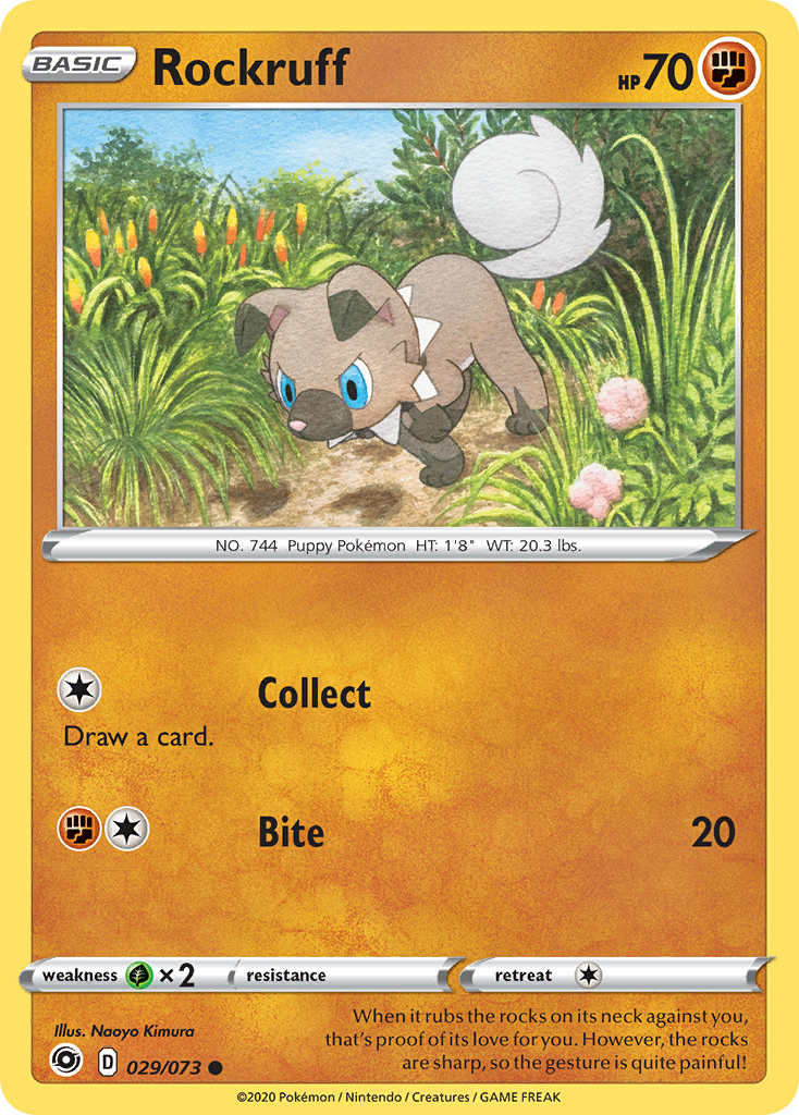 Rockruff (029/073) [Sword & Shield: Champion's Path] | Mega City Incorporated