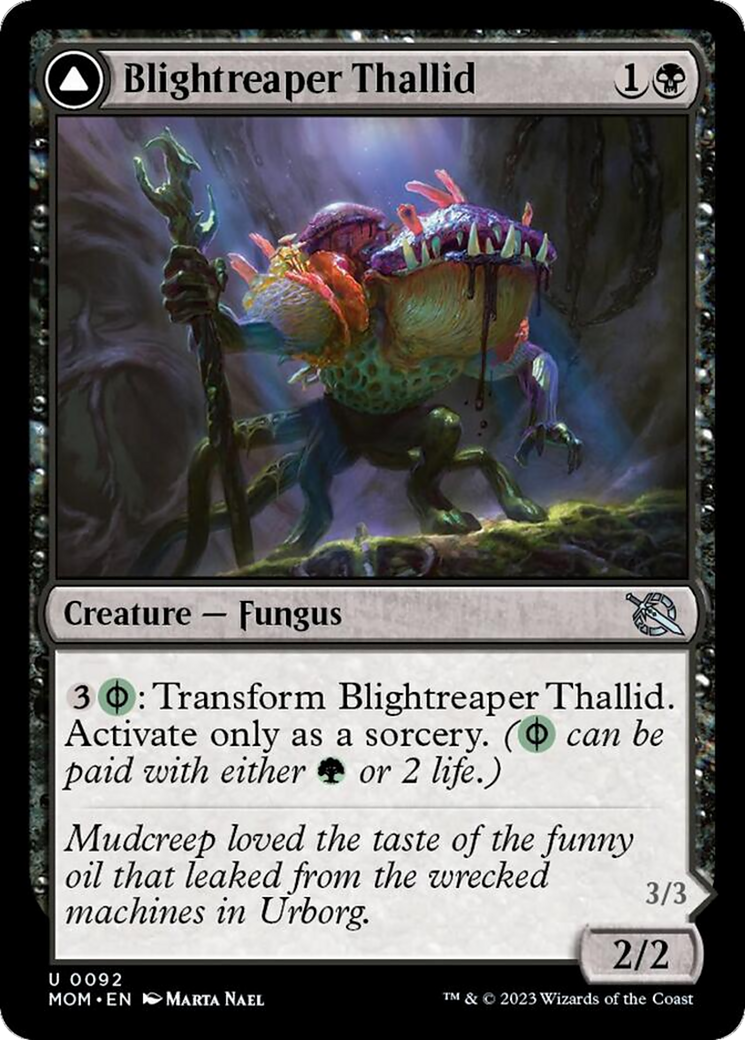 Blightreaper Thallid // Blightsower Thallid [March of the Machine] | Mega City Incorporated