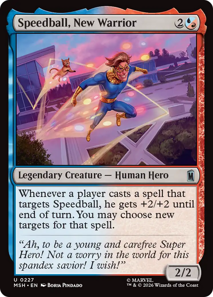 Speedball, New Warrior [Marvel Super Heroes] | Mega City Incorporated