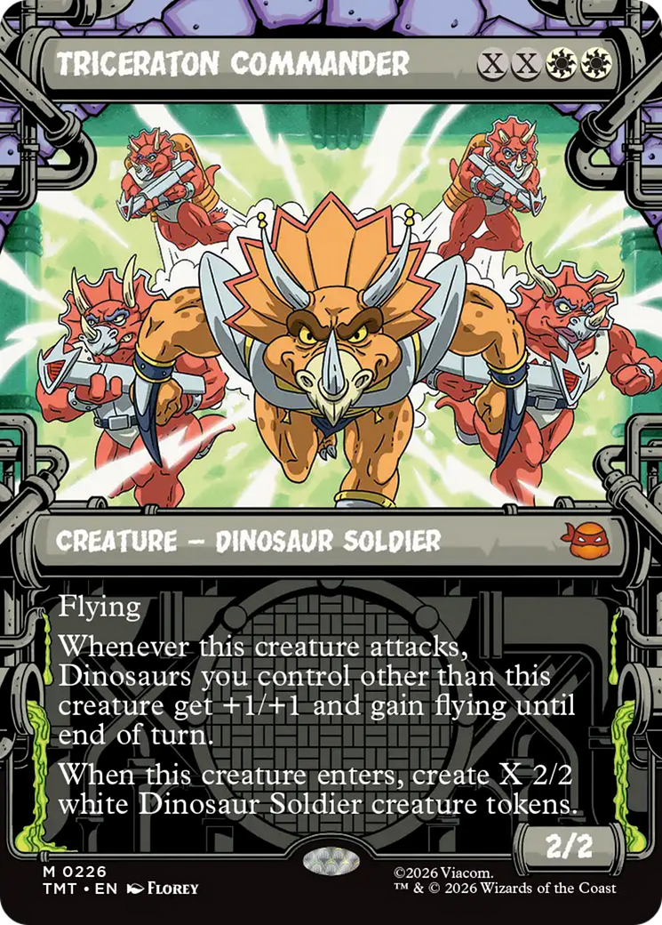 Triceraton Commander (Showcase) [Teenage Mutant Ninja Turtles] | Mega City Incorporated