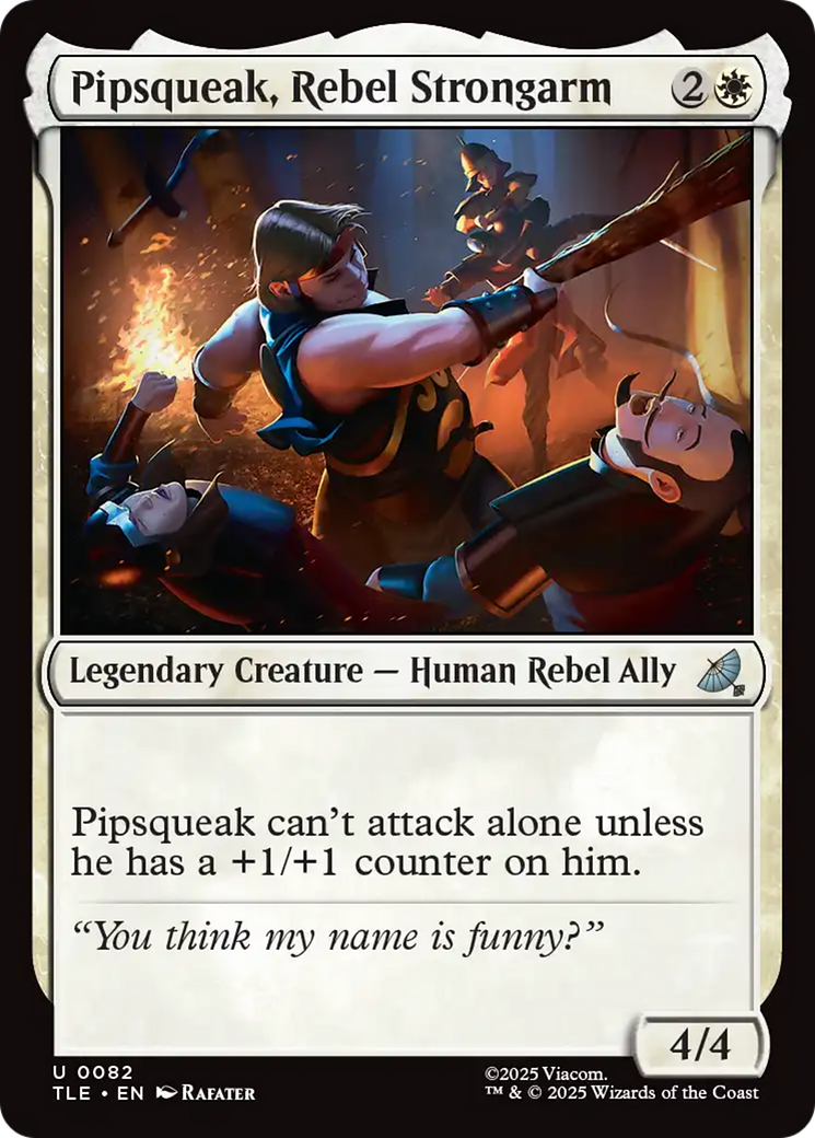 Pipsqueak, Rebel Strongarm [Avatar: The Last Airbender: Eternal-Legal] | Mega City Incorporated