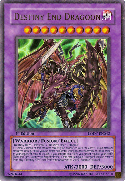 Destiny End Dragoon [LODT-EN042] Ultra Rare | Mega City Incorporated