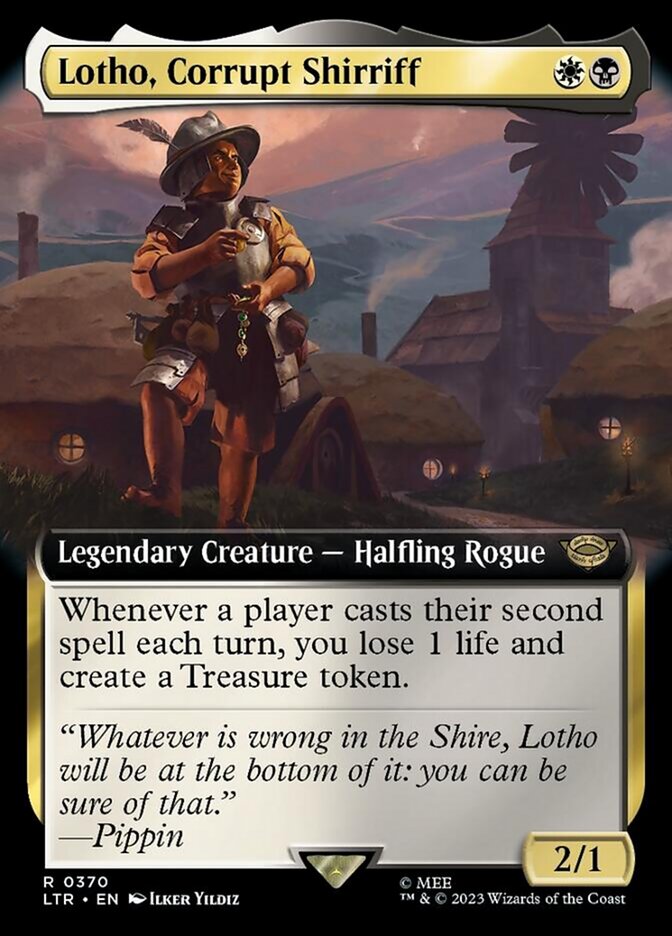 Lotho, Corrupt Shirriff (Extended Art) [The Lord of the Rings: Tales of Middle-Earth] | Mega City Incorporated