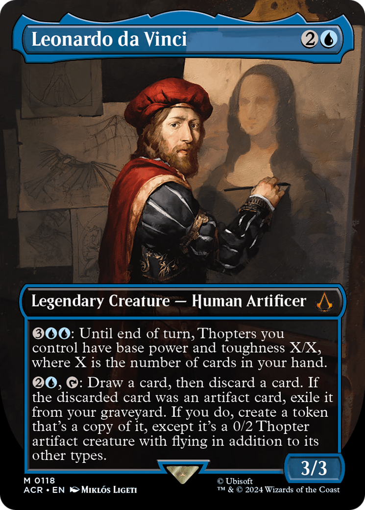 Leonardo da Vinci (Borderless) [Assassin's Creed] | Mega City Incorporated