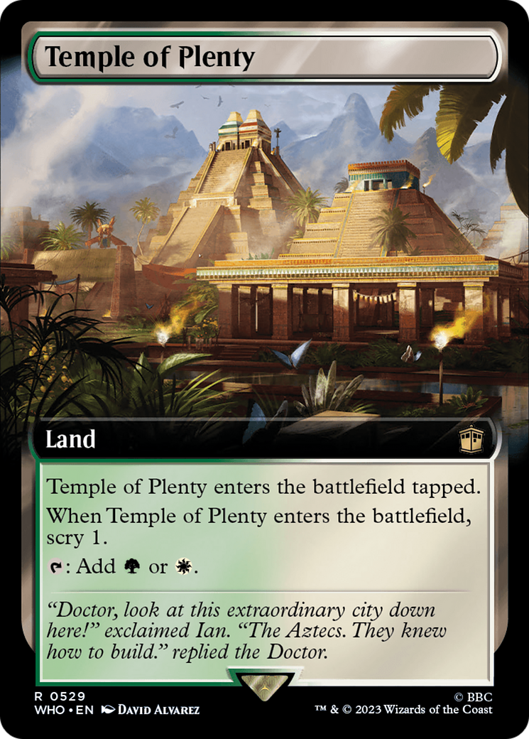 Temple of Plenty (Extended Art) [Doctor Who] | Mega City Incorporated