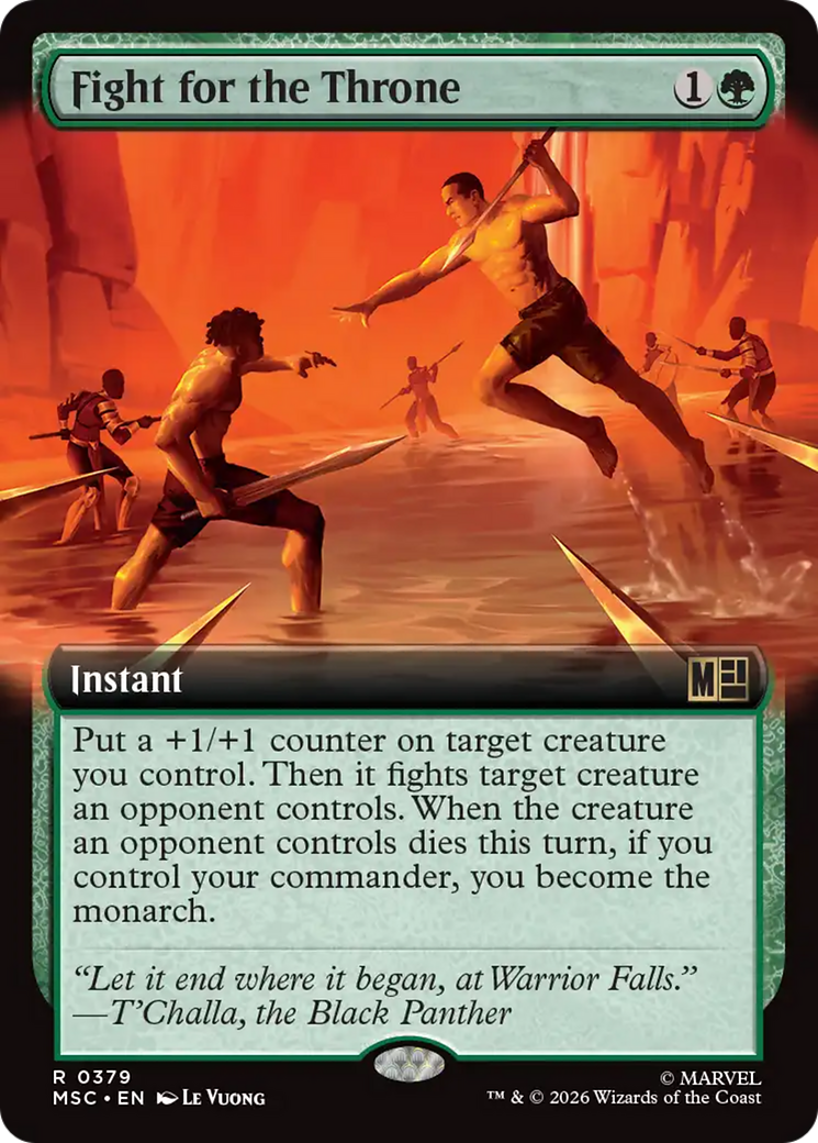 Fight for the Throne (Extended Art) [Marvel Super Heroes Commander] | Mega City Incorporated