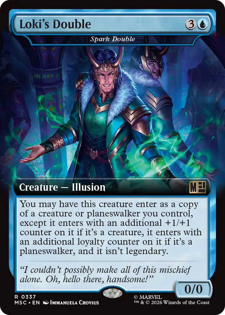 Loki's Double - Spark Double (Extended Art) [Marvel Super Heroes Commander] | Mega City Incorporated