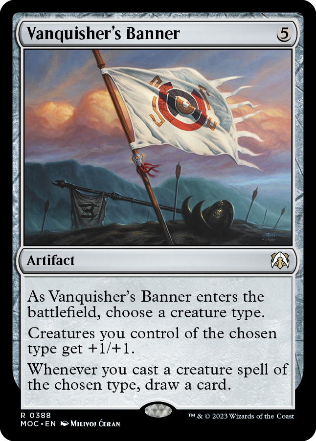 Vanquisher's Banner [March of the Machine Commander] | Mega City Incorporated