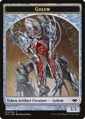 Illusion (005) // Golem (018) Double-Sided Token [Modern Horizons Tokens] | Mega City Incorporated