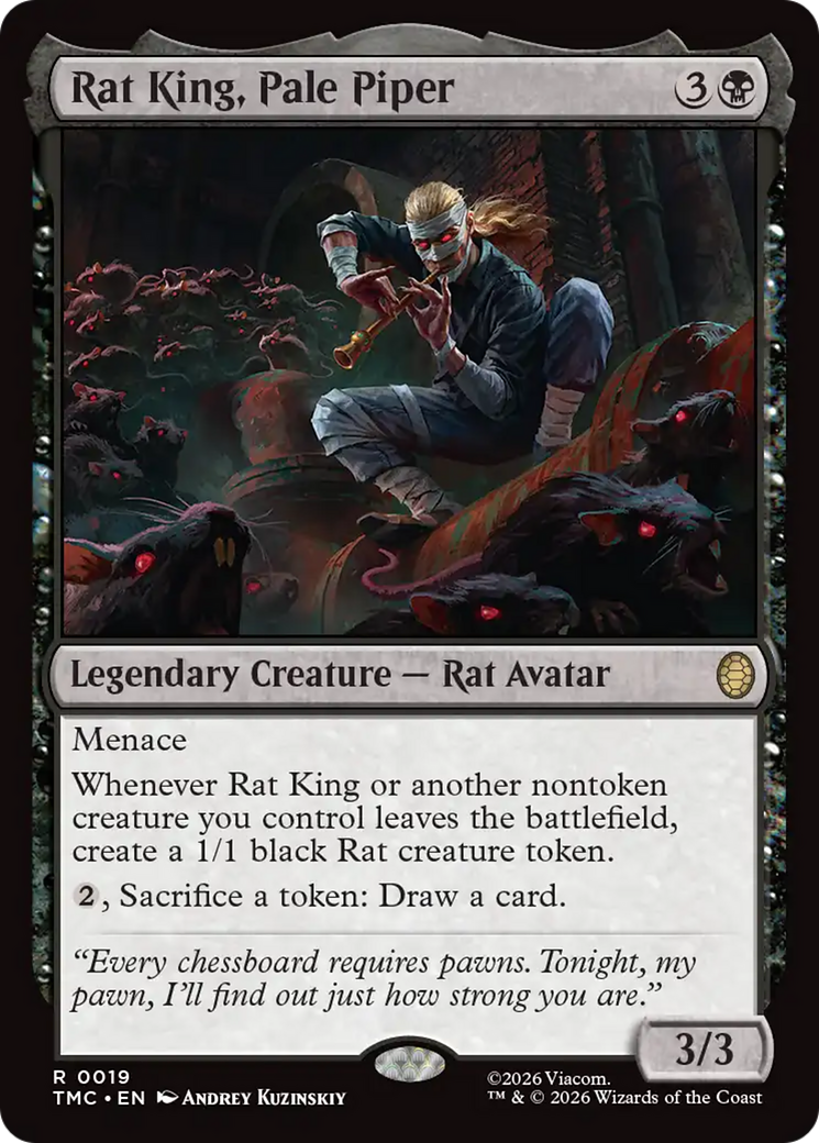 Rat King, Pale Piper [Teenage Mutant Ninja Turtles Commander] | Mega City Incorporated