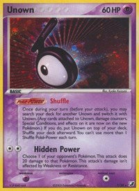 Unown (T) (T/28) [EX: Unseen Forces] | Mega City Incorporated