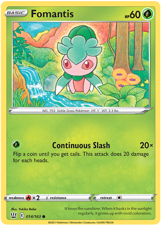 Fomantis (014/163) [Sword & Shield: Battle Styles] | Mega City Incorporated