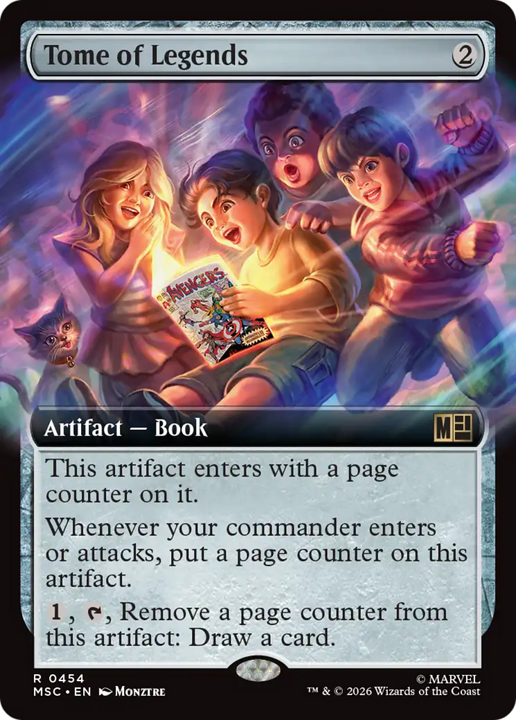 Tome of Legends (Extended Art) [Marvel Super Heroes Commander] | Mega City Incorporated