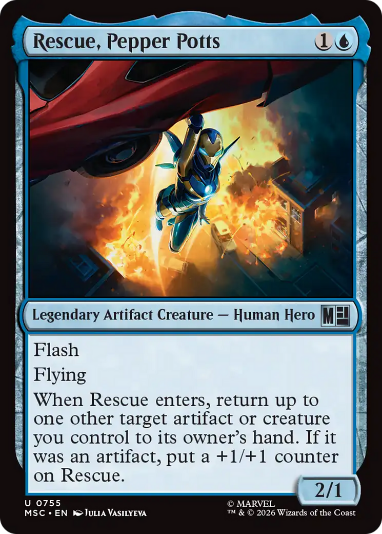 Rescue, Pepper Potts [Marvel Super Heroes Commander] | Mega City Incorporated