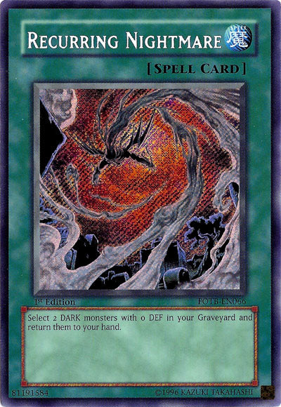 Recurring Nightmare [FOTB-EN066] Secret Rare | Mega City Incorporated