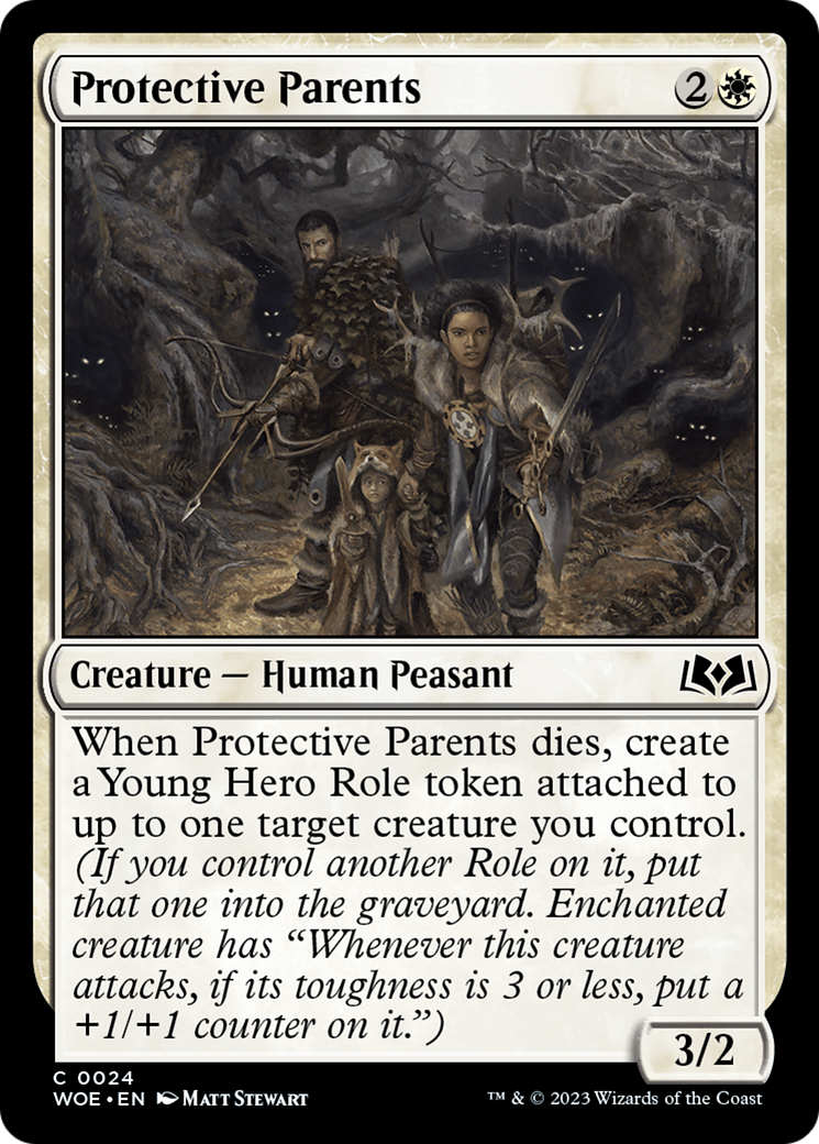 Protective Parents [Wilds of Eldraine] | Mega City Incorporated