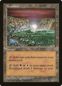 Brushland (Oversized) [Oversize Cards] | Mega City Incorporated