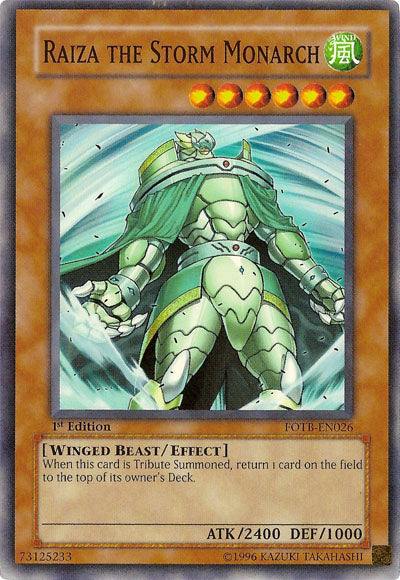 Raiza the Storm Monarch [FOTB-EN026] Super Rare | Mega City Incorporated
