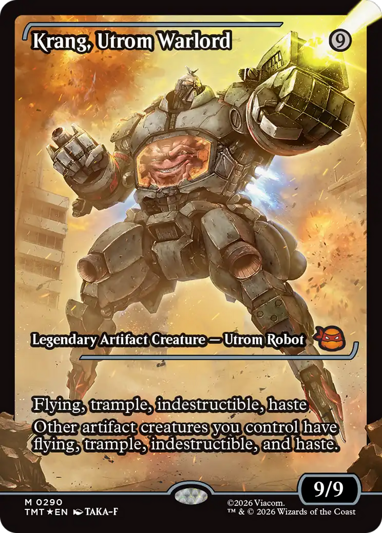 Krang, Utrom Warlord (Showcase) [Teenage Mutant Ninja Turtles] | Mega City Incorporated