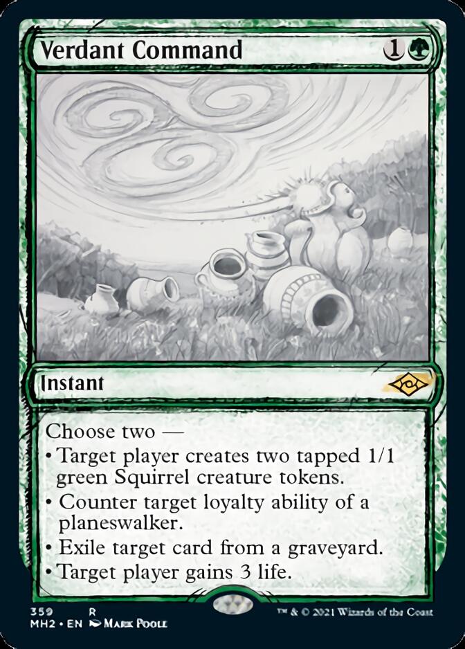 Verdant Command (Sketch) [Modern Horizons 2] | Mega City Incorporated