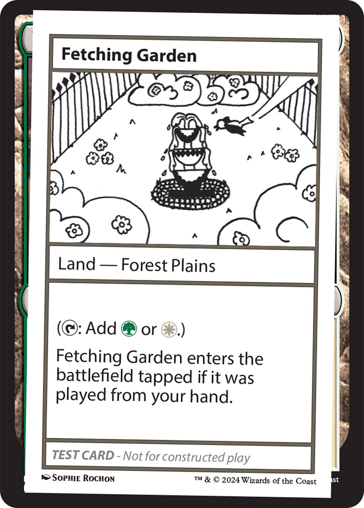 Fetching Garden [Mystery Booster 2 Playtest Cards] | Mega City Incorporated