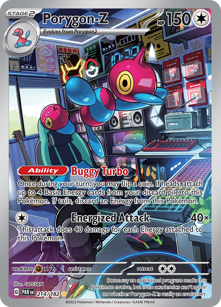 Porygon-Z (214/182) [Scarlet & Violet: Paradox Rift] | Mega City Incorporated