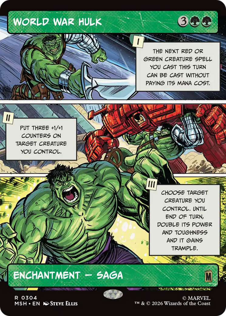 World War Hulk (Borderless) [Marvel Super Heroes] | Mega City Incorporated