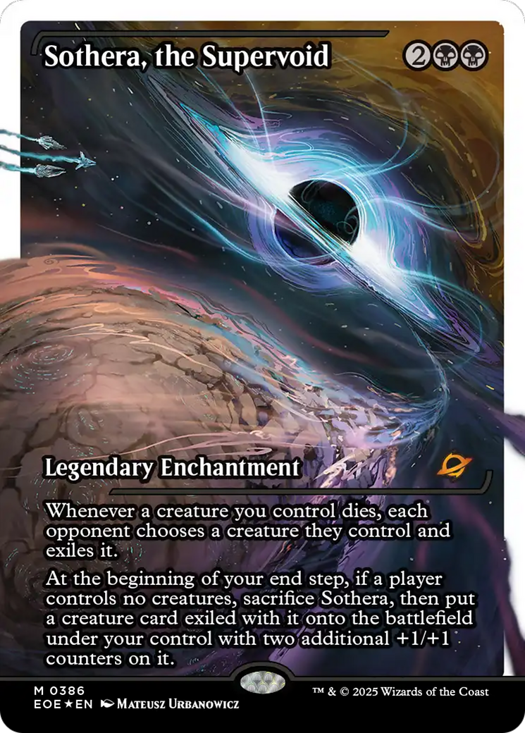 Sothera, the Supervoid (Fracture Foil) [Edge of Eternities] | Mega City Incorporated