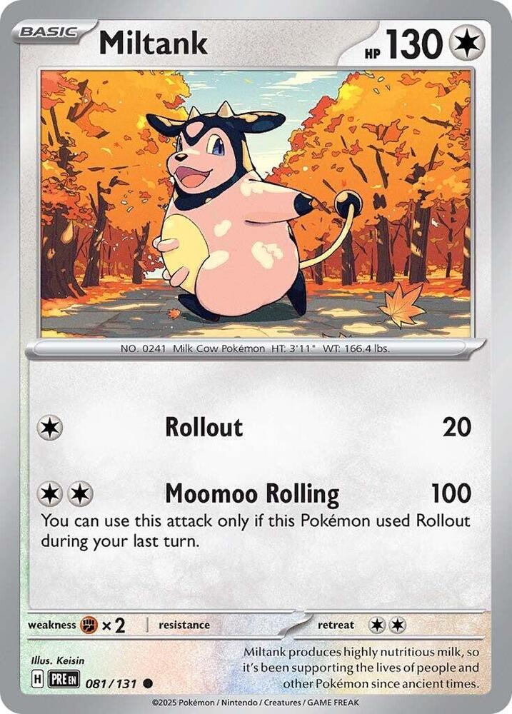 Miltank (081/131) [Scarlet & Violet: Prismatic Evolutions] | Mega City Incorporated