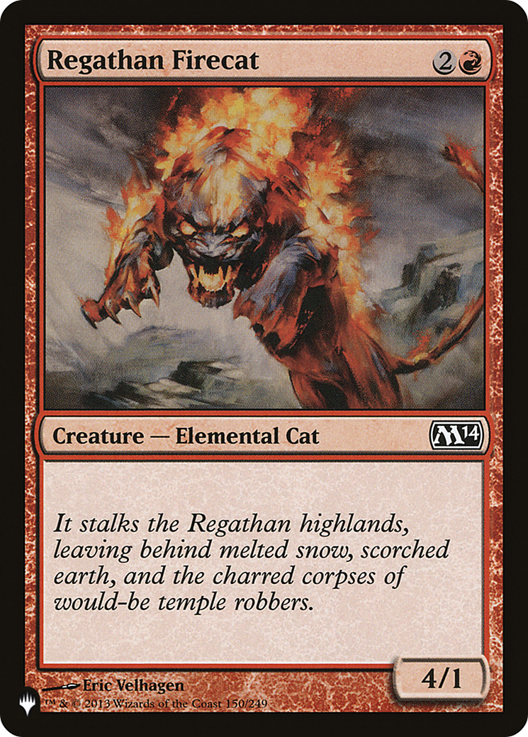 Regathan Firecat [The List] | Mega City Incorporated