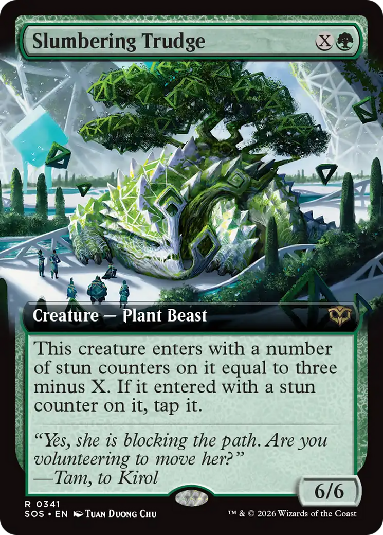 Slumbering Trudge (Extended Art) [Secrets of Strixhaven] | Mega City Incorporated