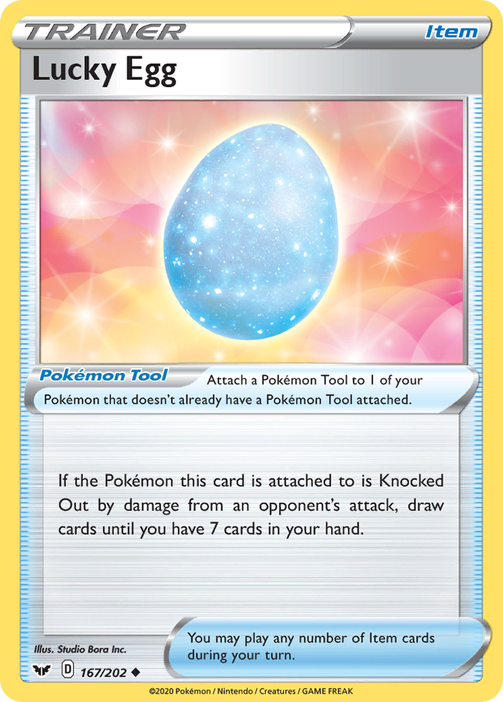 Lucky Egg (167/202) [Sword & Shield: Base Set] | Mega City Incorporated