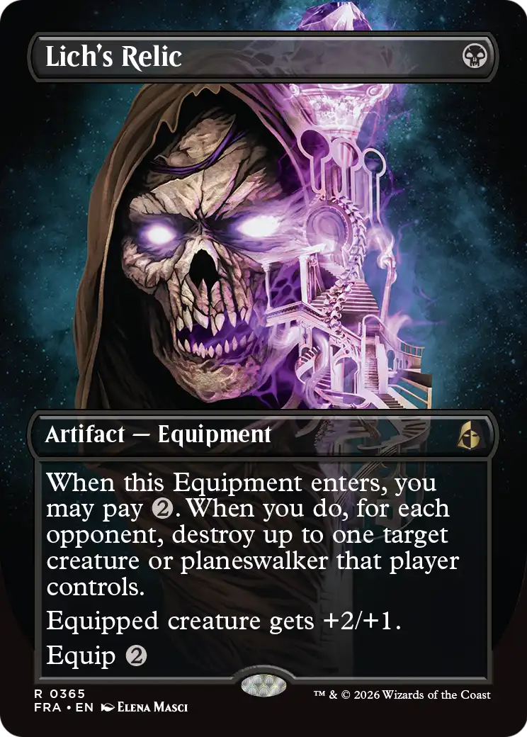 Lich's Relic (Borderless) [Reality Fracture] | Mega City Incorporated