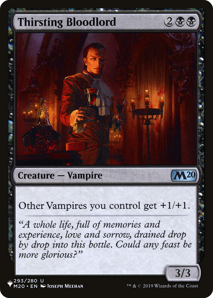 Thirsting Bloodlord [The List] | Mega City Incorporated