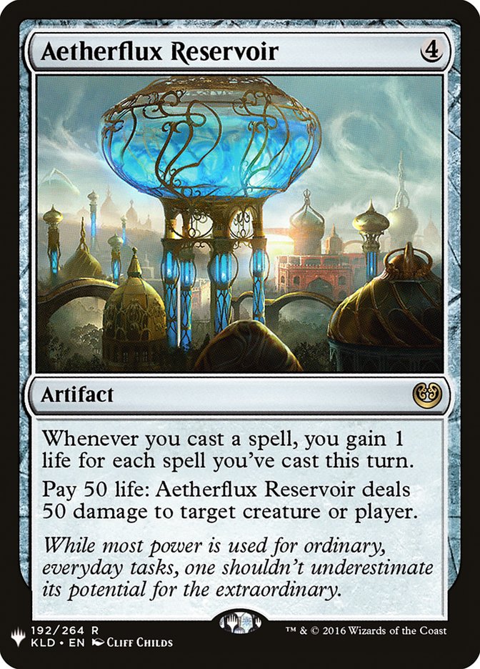 Aetherflux Reservoir [Mystery Booster] | Mega City Incorporated