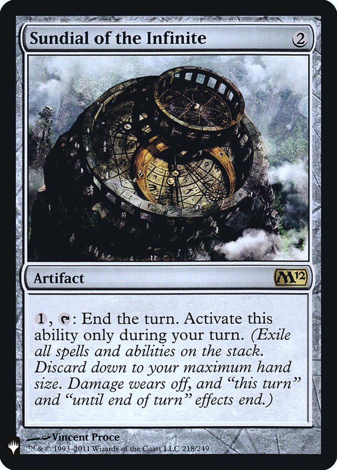 Sundial of the Infinite [Mystery Booster] | Mega City Incorporated