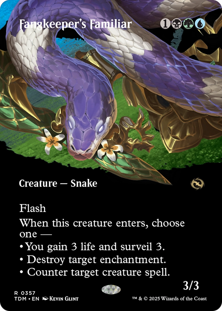 Fangkeeper's Familiar (Borderless) [Tarkir: Dragonstorm] | Mega City Incorporated