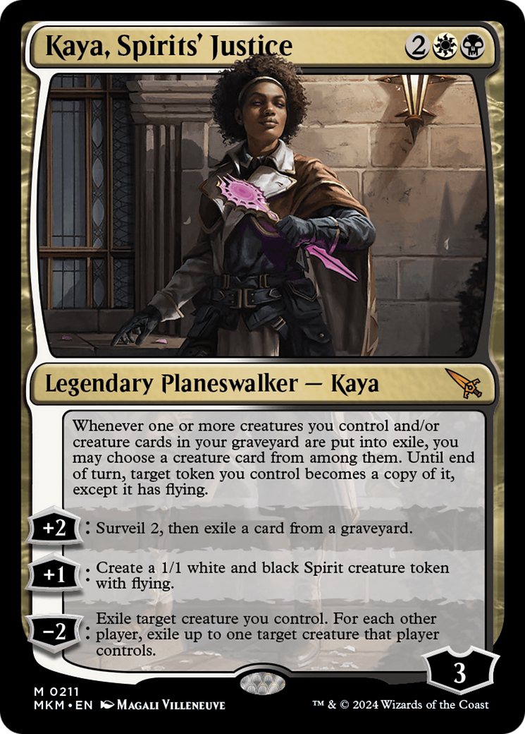 Kaya, Spirits' Justice [Murders at Karlov Manor] | Mega City Incorporated