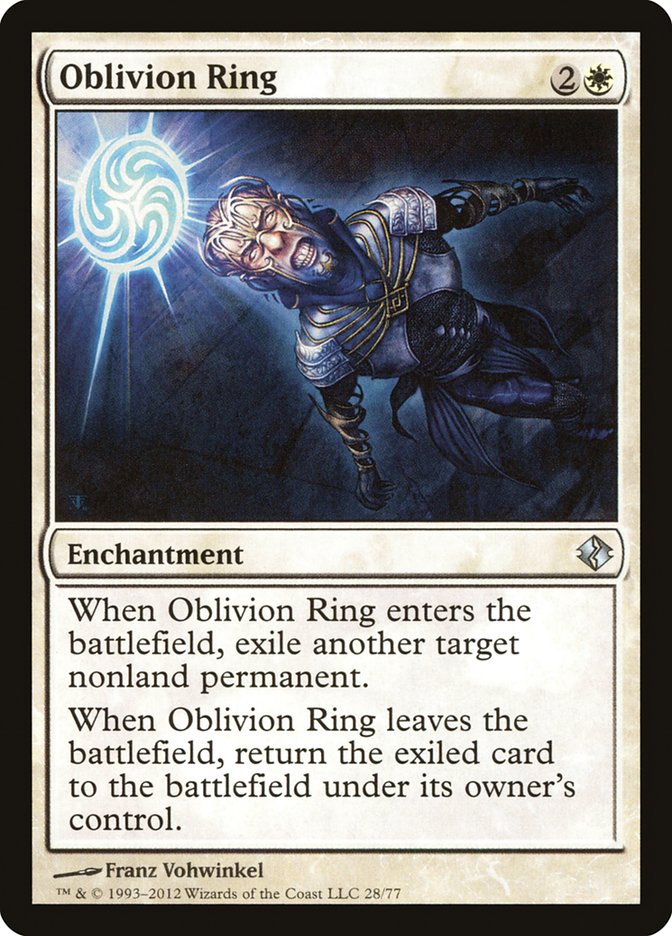 Oblivion Ring [Duel Decks: Venser vs. Koth] | Mega City Incorporated