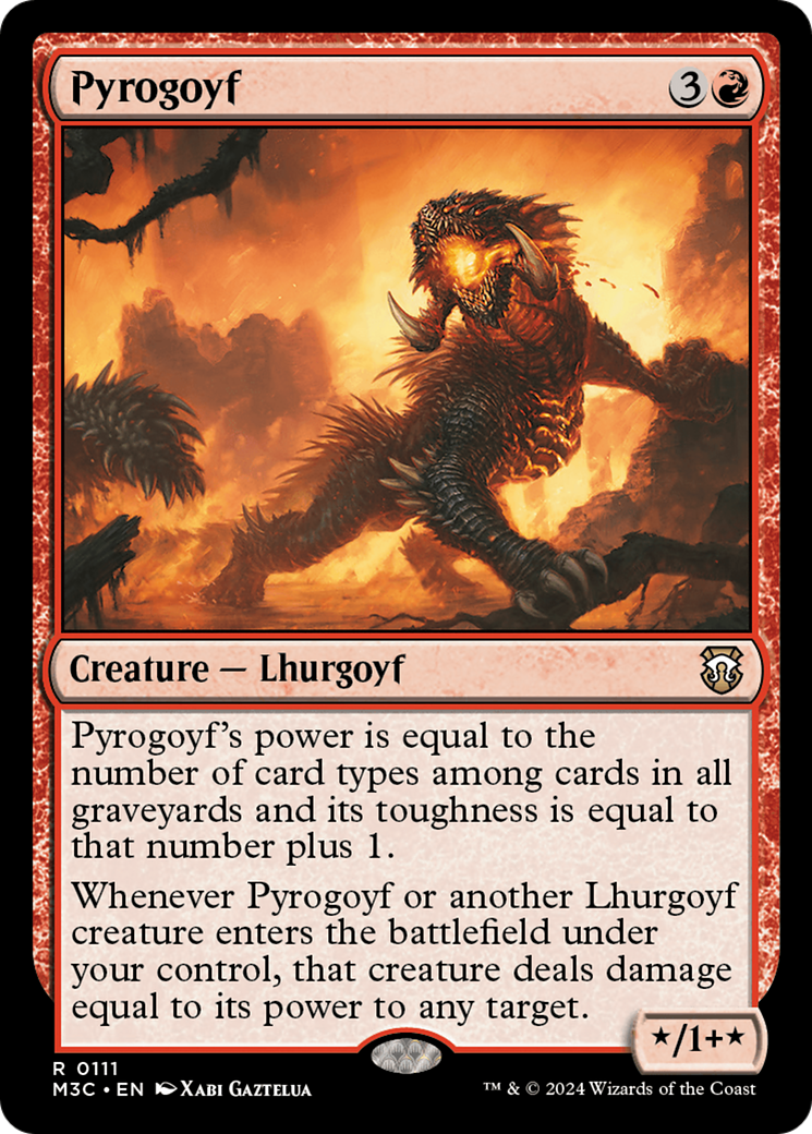 Pyrogoyf [Modern Horizons 3 Commander] | Mega City Incorporated