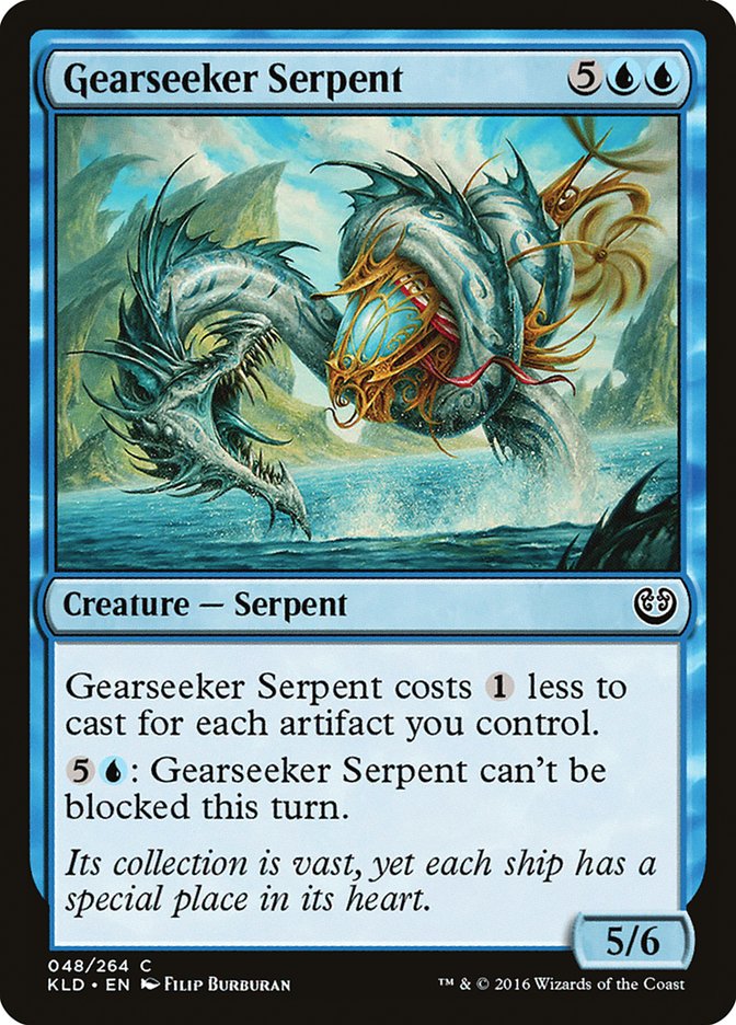 Gearseeker Serpent [Kaladesh] | Mega City Incorporated