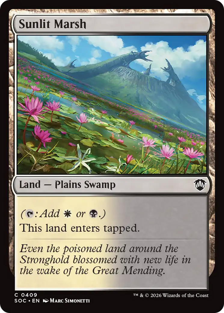 Sunlit Marsh [Secrets of Strixhaven Commander] | Mega City Incorporated