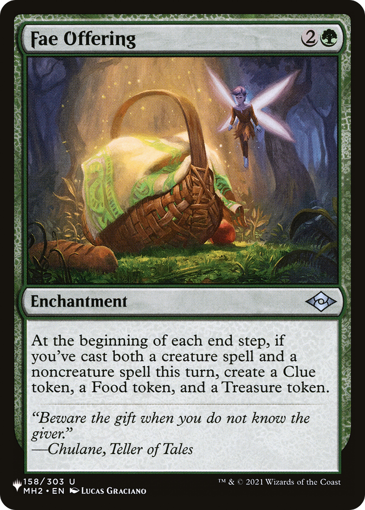 Fae Offering [The List] | Mega City Incorporated