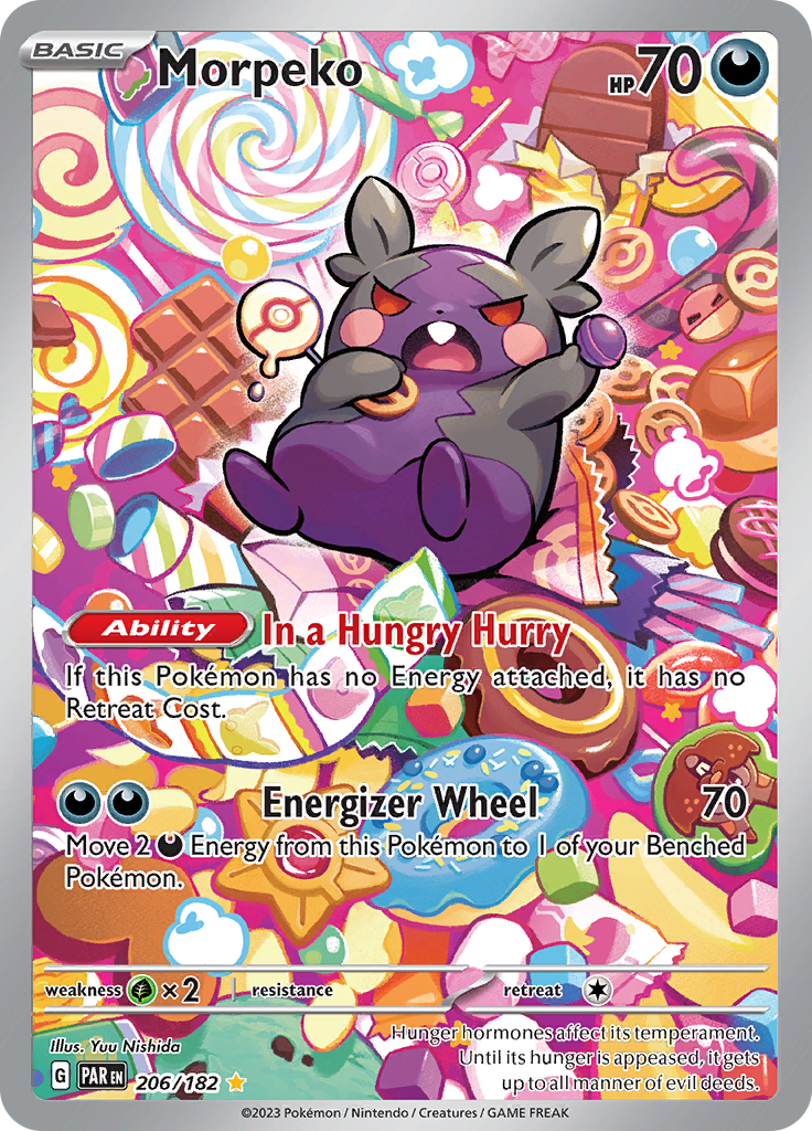 Morpeko (206/182) [Scarlet & Violet: Paradox Rift] | Mega City Incorporated