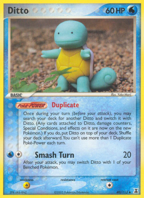 Ditto (40/113) [EX: Delta Species] | Mega City Incorporated
