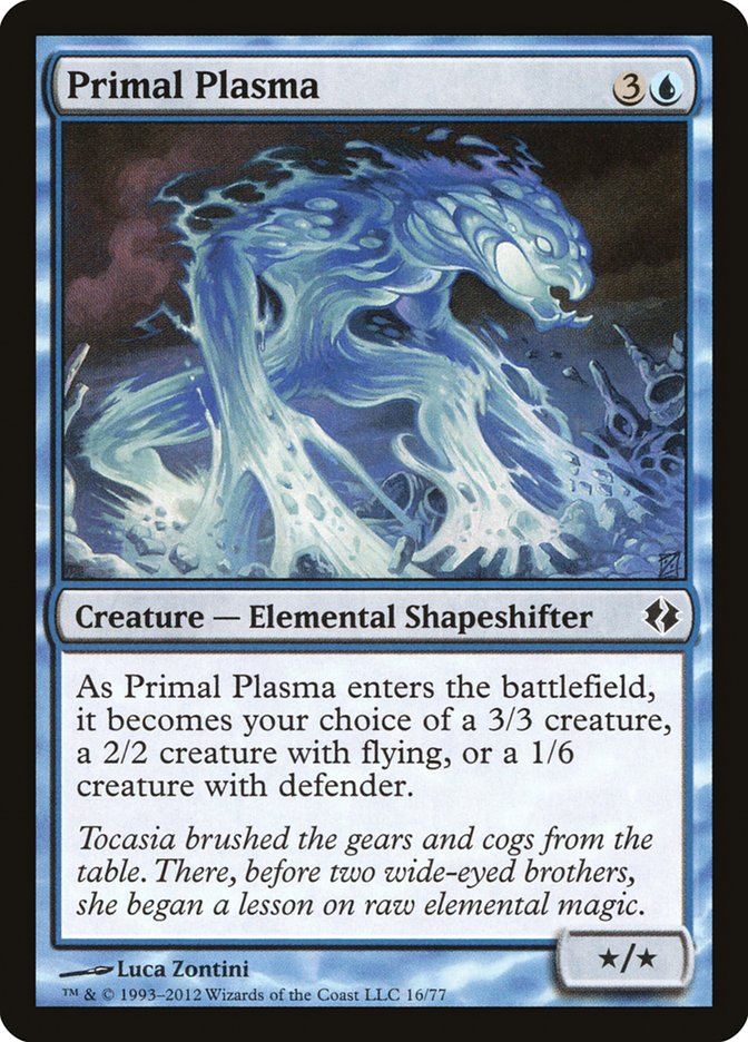 Primal Plasma [Duel Decks: Venser vs. Koth] | Mega City Incorporated