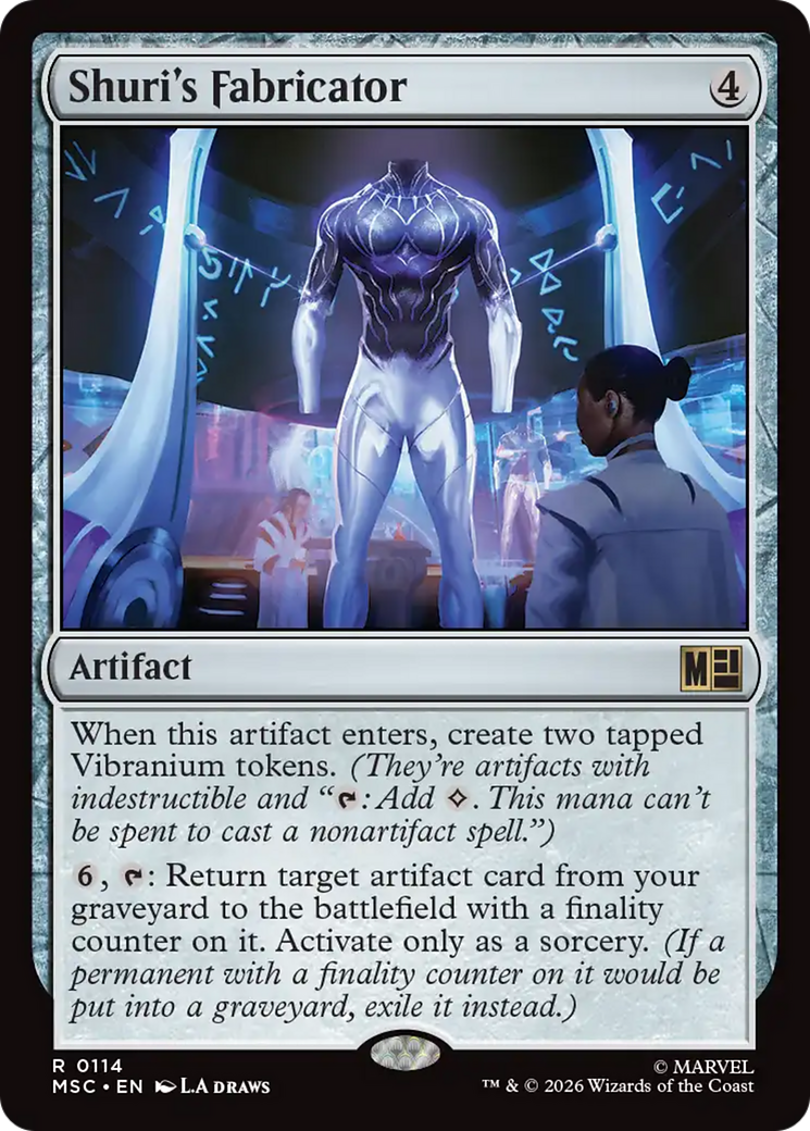 Shuri's Fabricator (Surge Foil) [Marvel Super Heroes Commander] | Mega City Incorporated