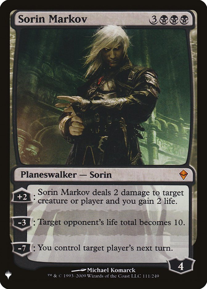 Sorin Markov [Mystery Booster] | Mega City Incorporated