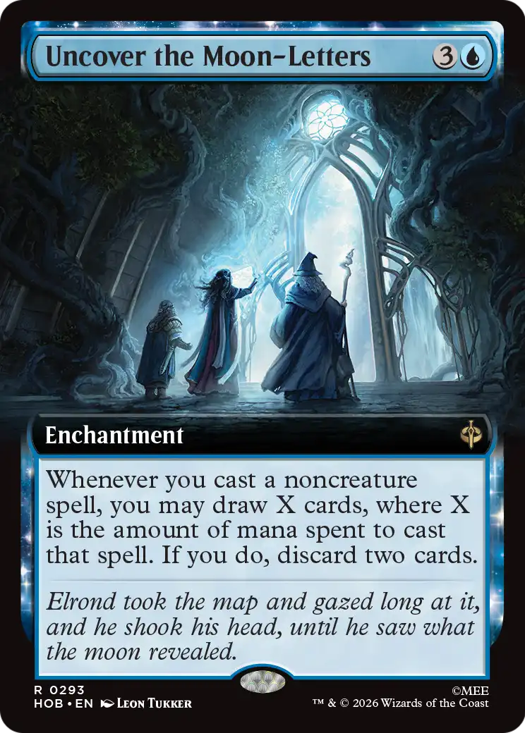 Uncover the Moon-Letters (Extended Art) [The Hobbit] | Mega City Incorporated